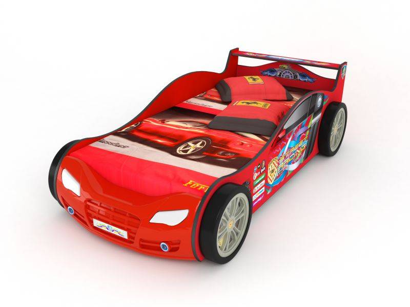кровать машина rх800е red (190*90) gsr-8015r в Липецке