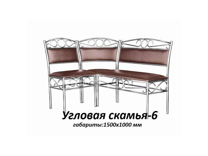 угловая скамья 6 в Липецке