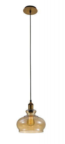 подвесной светильник crystal lux sonnette sp1 amber в Липецке