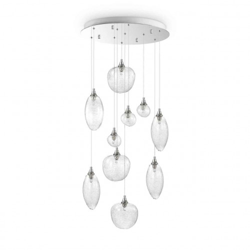 подвесная люстра ideal lux baco sp10 cromo в Липецке