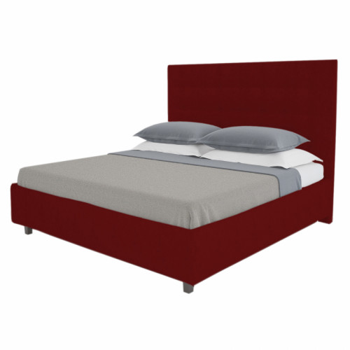 кровать двуспальная 160х200 красная royal black в Липецке