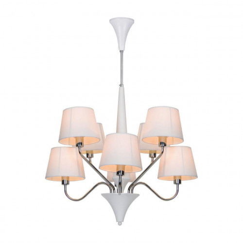 подвесная люстра arte lamp a1528lm-8wh белая в Липецке