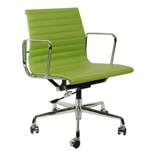 кресло eames style салатовая кожа в Липецке