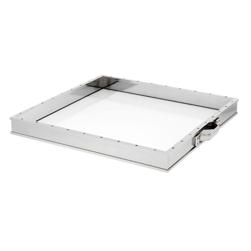 поднос trouvaille от eichholtz квадратный хром в Липецке