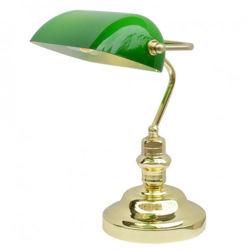 настольная лампа arte lamp banker a2491lt-1go в Липецке