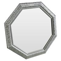 зеркало серебряное восьмиугольное с декором sparkle silver в Липецке