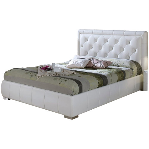 кровать двуспальная 160х200 белая cosy в Липецке
