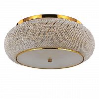 потолочный светильник ideal lux pasha pl10 oro в Липецке