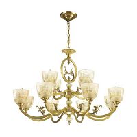 подвесная люстра odeon light piemont 3998/12 белая в Липецке
