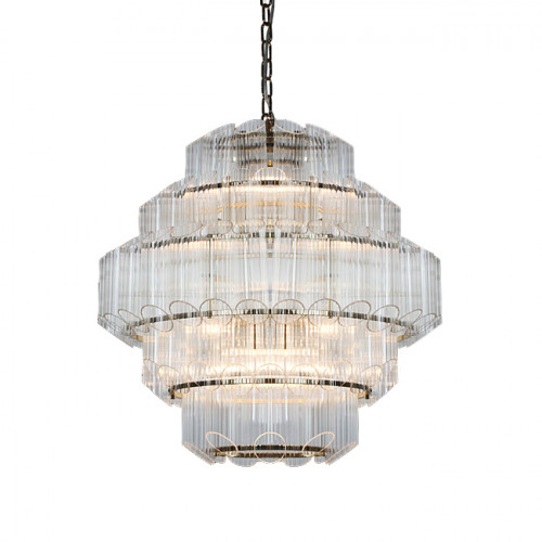 люстра vittoria 10a clear от delight collection прозрачная в Липецке