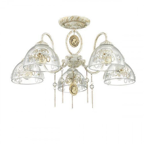потолочная люстра lumion absolona 3453/5c белая в Липецке