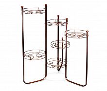 подставка для цветов kaskad 3 медь коричневая в Липецке