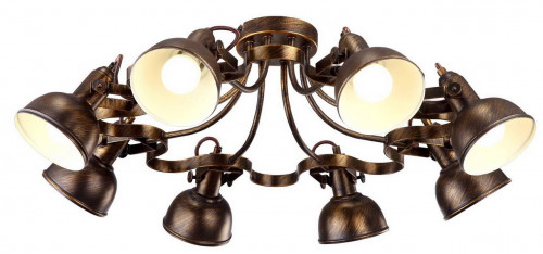 потолочная люстра arte lamp martin a5216pl-8br в Липецке