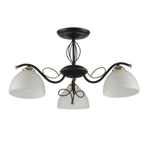 потолочная люстра idlamp ragia 554/3pf-blackpatina в Липецке
