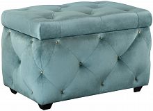 сундук leset classic-е64 велюр yd-25b бирюзовый/ножки пластик в Липецке