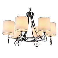 люстра km0843p-6 от delight collection белая/ хром в Липецке