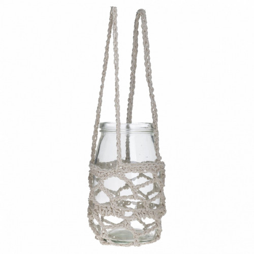 фонарь с макраме белого цвета в Липецке