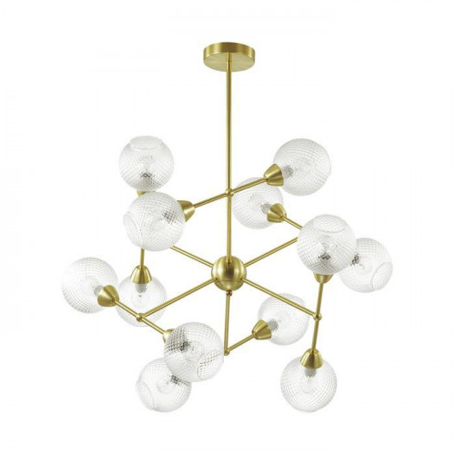 подвесная люстра lumion everly 3752/12c золото в Липецке