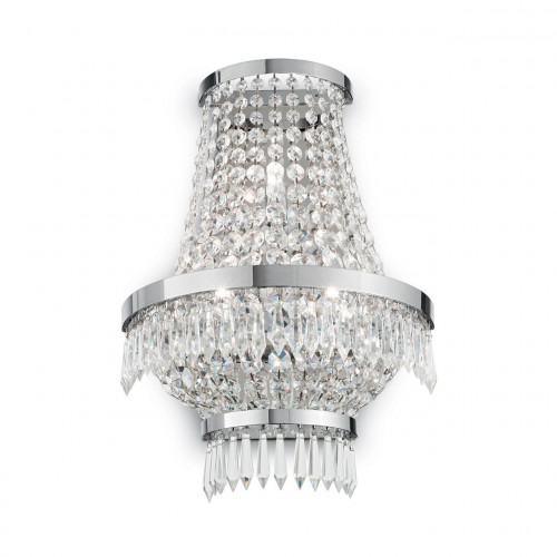 настенный светильник ideal lux caesar ap3 cromo в Липецке