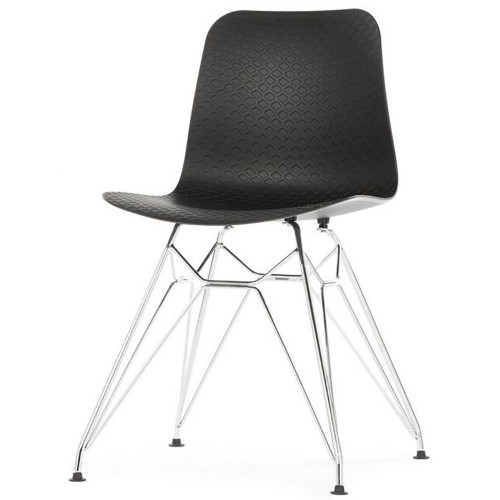 стул eiffel (eames style) черный в Липецке