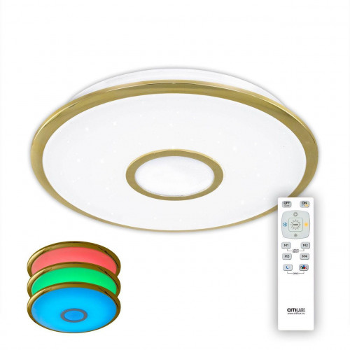 потолочный светодиодный светильник citilux старлайт cl70332rgb в Липецке