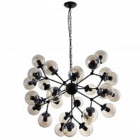 подвесная люстра crystal lux medea sp30 коричневая в Липецке