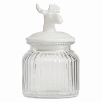 декоративная банка с крышкой deer маленькая в Липецке
