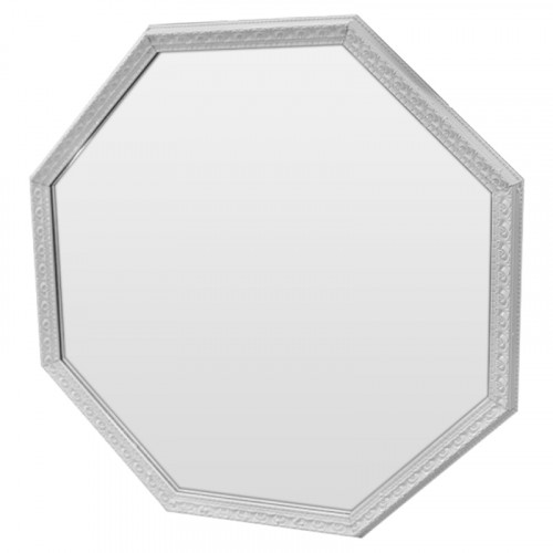 зеркало белое восьмиугольное white delight в Липецке