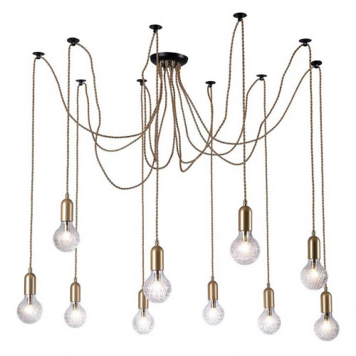 подвесная люстра arte lamp 70 a8040sp-10sg в Липецке