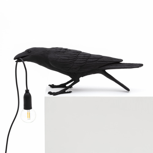 настольная лампа bird black playing от seletti в Липецке