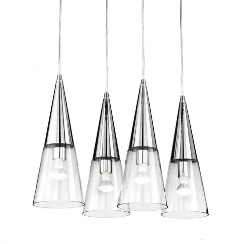 подвесной светильник ideal lux cono sp cromo в Липецке