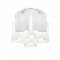 дизайнерская потолочная люстра ideal lux compo pl6 белая в Липецке