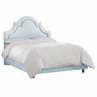 кровать двуспальная 180х200 голубая kennedy french blue в Липецке