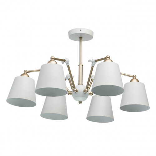 потолочная люстра mw-light таун 6 691011906 белая в Липецке