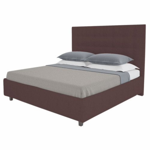 кровать двуспальная 180х200 коричневая royal black в Липецке