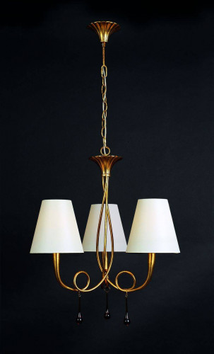 подвесная люстра mantra paola painted gold 3542 в Липецке