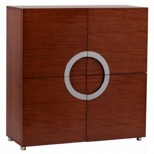 комод lotus walnut коричневый в Липецке