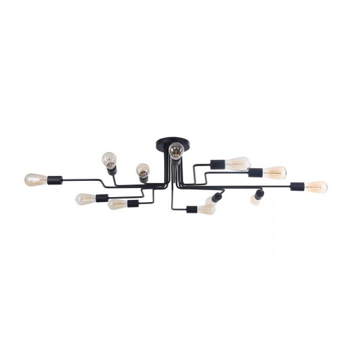 потолочная люстра maytoni gilbert t532cl-12b черная в Липецке
