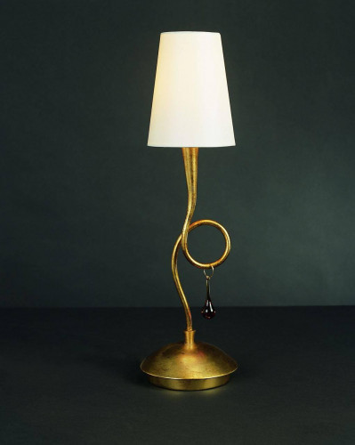 настольная лампа mantra paola painted gold 3545 в Липецке