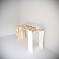 стол рабочий письменный с подставкой для монитора ecocomb-2 в Липецке