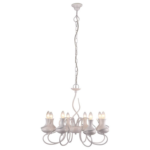 подвесная люстра arte lamp vaso a6819lm-8wh в Липецке