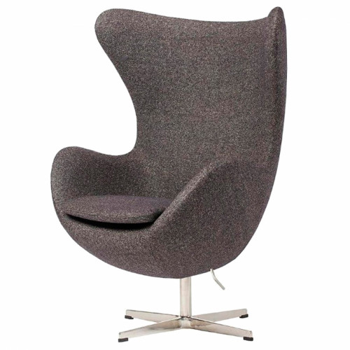 кресло egg chair серое в Липецке