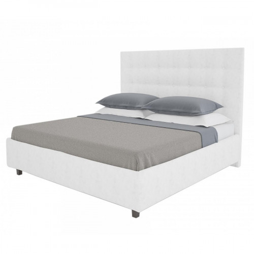 кровать двуспальная 180х200 молочная royal black в Липецке