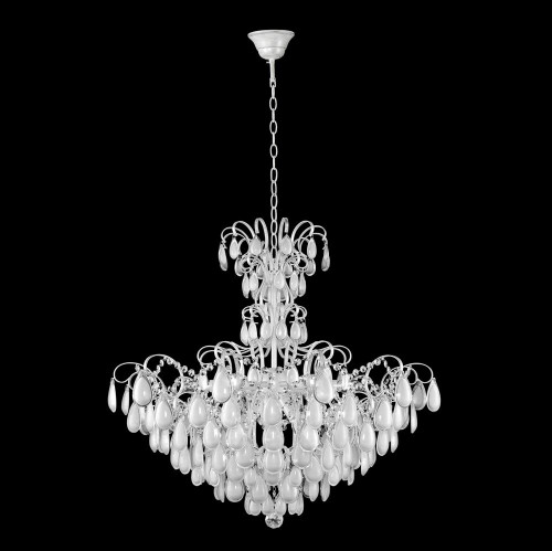 подвесная люстра crystal lux sevilia sp9 silver в Липецке