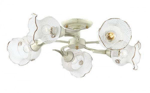 потолочная люстра lumion rozetta 3108/5c белая в Липецке
