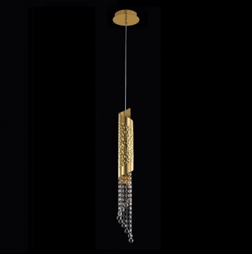 подвесной светильник crystal lux credo sp1 gold в Липецке