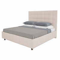 кровать двуспальная 180х200 светло-бежевая royal black в Липецке