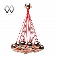 подвесная люстра mw-light котбус 2 492011919 медь в Липецке