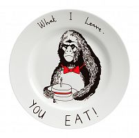 тарелка what i leave - you eat в Липецке