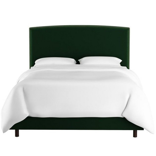 кровать двуспальная 160х200 зеленая everly emerald в Липецке